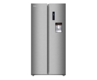 Lodówka Amica FY5079.3DFXBI Side by Side No Frost 176,3cm Srebrna Dystrybutor Wody Kostkarka Twistowa 430L - 1037001 - zdjęcie 1